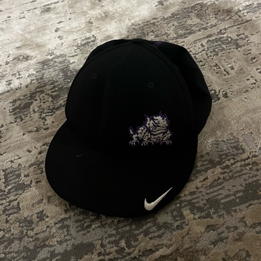 Nike Black Horned Frogs Cap Size L/XL